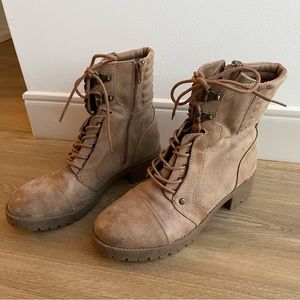 Guess Combat Boots Size 9